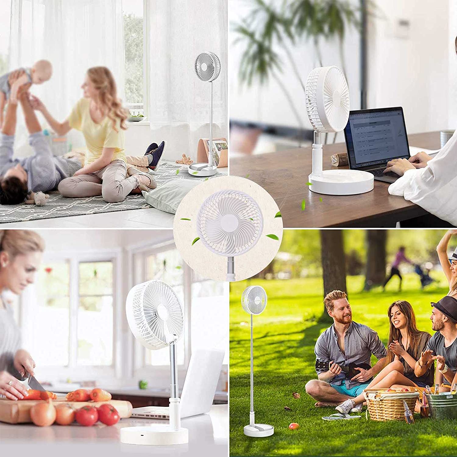 7206 TELESCOPIC ELECTRIC DESKTOP FAN, HEIGHT ADJUSTABLE, FOLDABLE & PORTABLE FOR TRAVEL/CARRY | SILENT TABLE TOP PERSONAL FAN FOR BEDSIDE, OFFICE TABLE DeoDap 7206 TELESCOPIC ELECTRIC DESKTOP FAN, HEIGHT ADJUSTABLE, FOLDABLE & PORTABLE FOR TRAVEL/CARRY | SILENT TABLE TOP PERSONAL FAN FOR BEDSIDE, OFFICE TABLE DeoDap